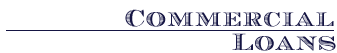 Commercial Loans